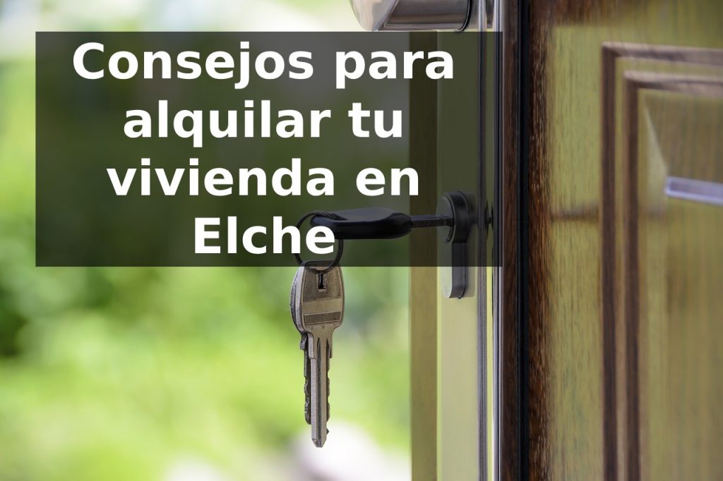 Consejos para alquilar tu vivienda en Elche