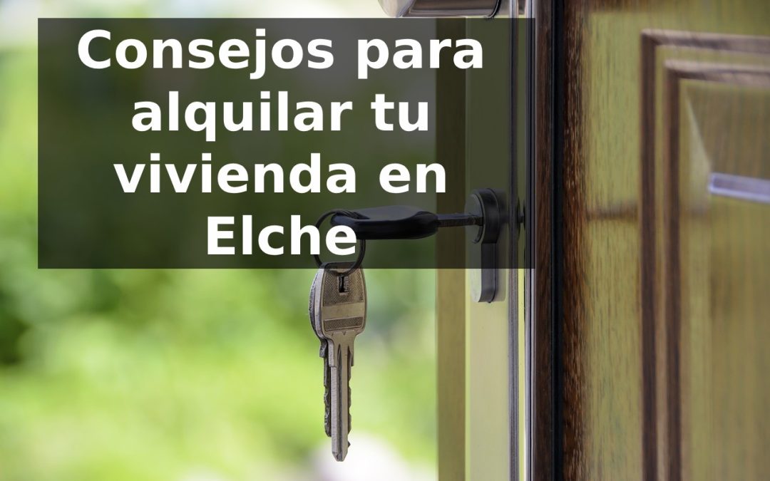 7 Consejos importantes antes de alquilar tu piso o casa en Elche